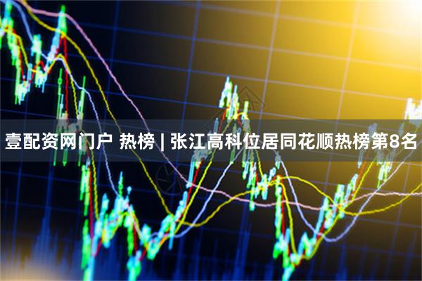 壹配资网门户 热榜 | 张江高科位居同花顺热榜第8名